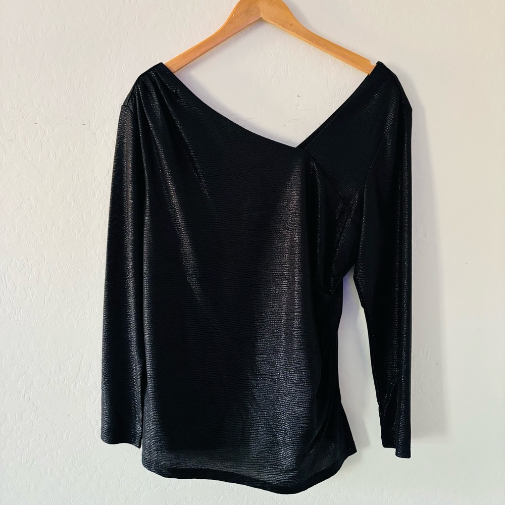 Halogen Elegant Black Women's‎ Top